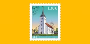 Müügile jõudis Viljandi Jaani kiriku postmark
